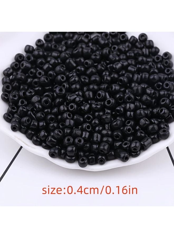 Black Porcelain Beads 3mm Rice Beads for DIY Bracelet Necklace Handmade Craft Accessories - Image 5